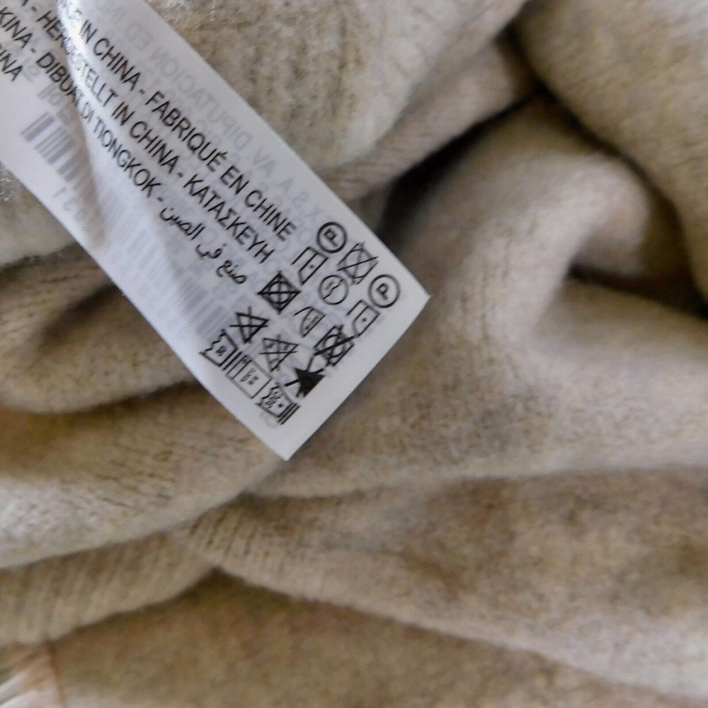 ZARA Organza Ruffle Knit Combination Sweater Ruffled Romantic Wool Medium - Picture 13 of 15
